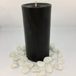 Large Black Candle