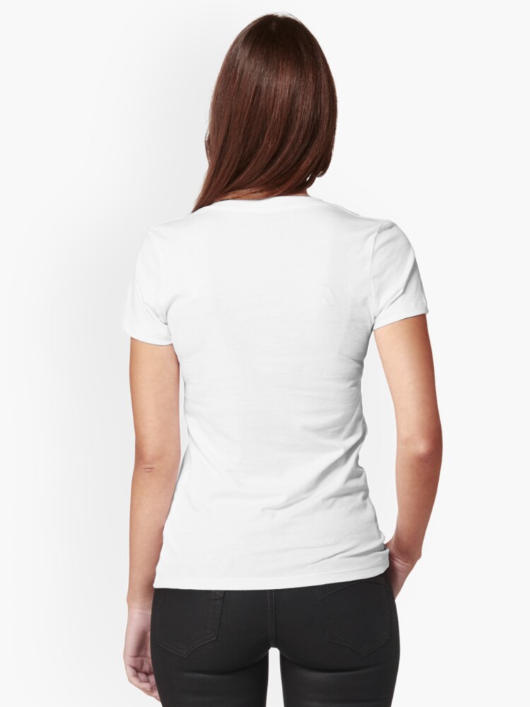 Temple Collection Fitted V-Neck T-Shirt - Image 4